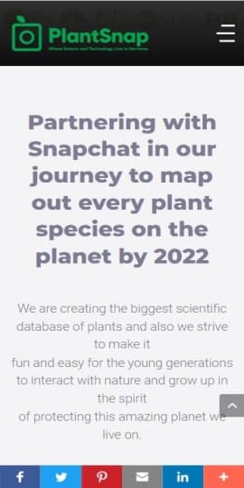 PlantSnap: plant identifier