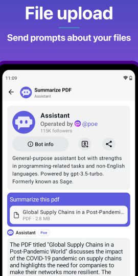 Poe - Fast AI Chat