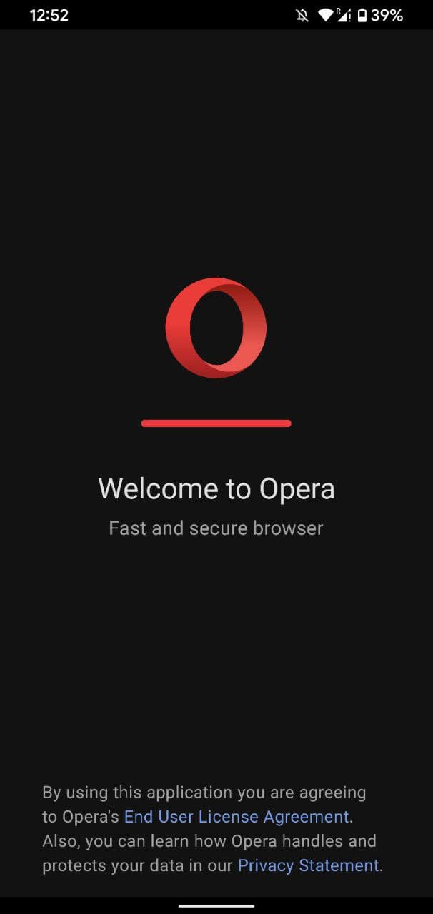 Opera browser with AI