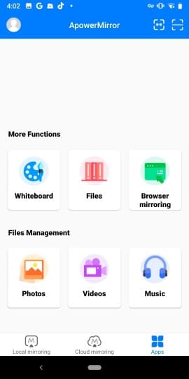 ApowerMirror- Cast Phone to PC
